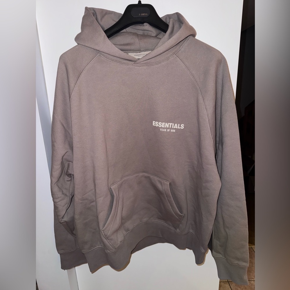 New Essentials Fear of God Desert Taupe Hoodie